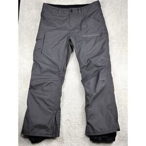 Burton Pants Men’s Sz 2XL Grey Covert Snowboard Living Lining Climate Control